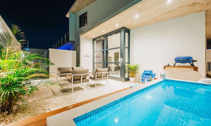 Cunucu Abao Condo | Biba Lekker.Private Pool !Minutes to Eagle Beach