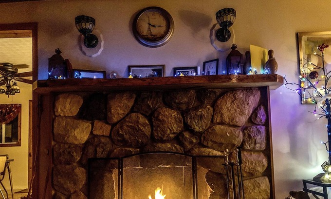 Big Bay House | Big Bay Michigan-Centrally located - Cozy fireplace and sauna
