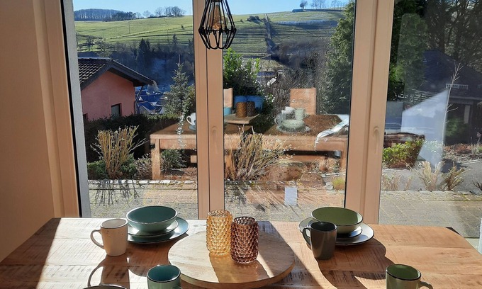 Nettersheim Apartment | Relaxing Escape in the Eifel with Sauna and Fireplaces