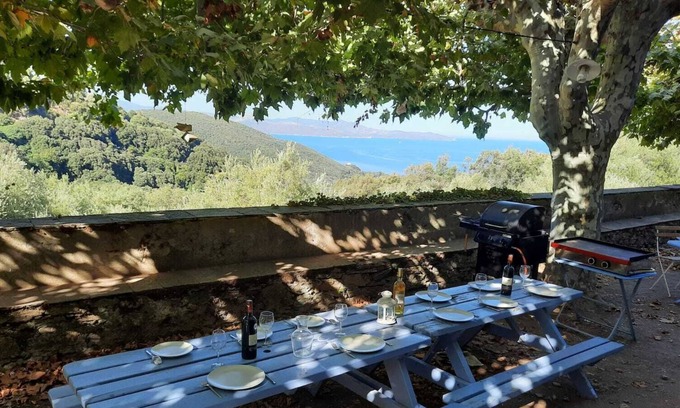 Braccolaccia House | Big Corsican House with great sea view