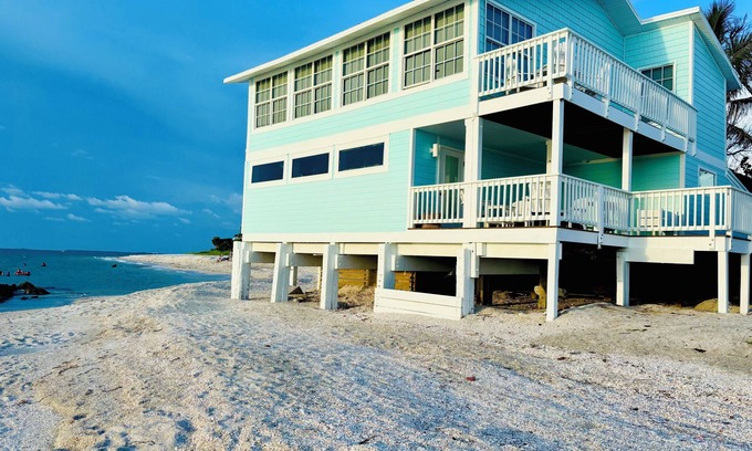 Jose's Hideaway House | Oceanfront Retreat: View Dolphins from Your Living Room!