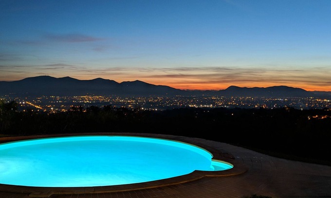 Capannori Villa | Unwind with a Private Garden, Pool & Ocean View Retreat
