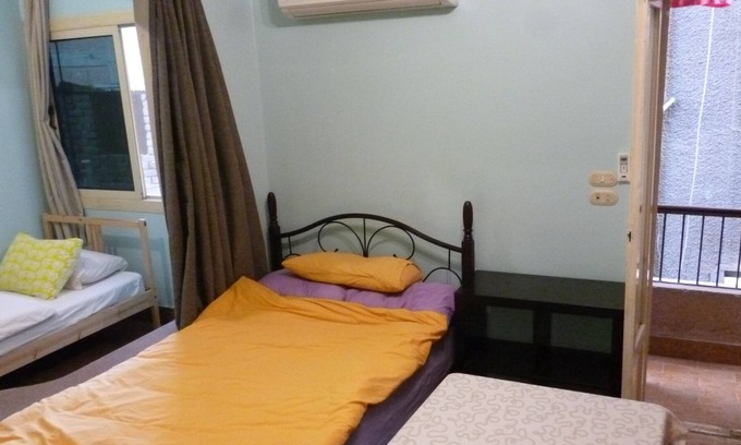 Az-Zaytun Apartment | Big private bedroom with a balcony in Heliopolis