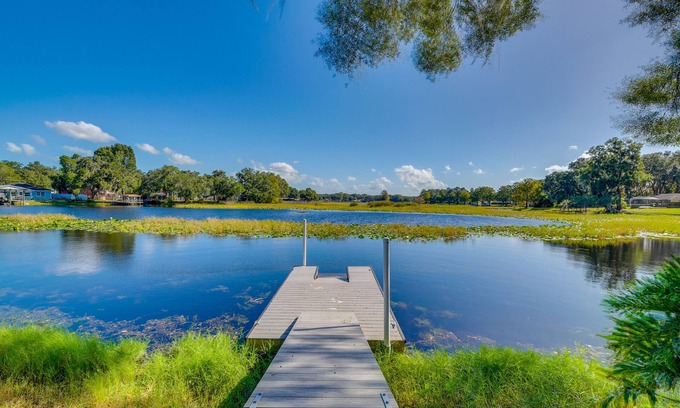 Inverness House | Serene Lakefront Inverness Getaway with Kayaks & Bikes
