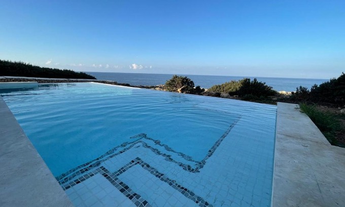 Binibeca Apartment | Binisamar Infinity Pool with Breathtaking Ocean Views