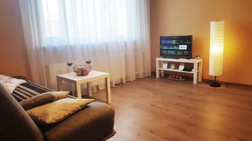 Jelgava Apartment | Birch View Apartment: Family & Pet-Friendly Retreat