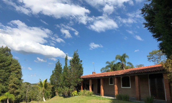 Biritiba-Mirim House | Relax at Biritiba Mirim Farm with Pool and Ocean Views