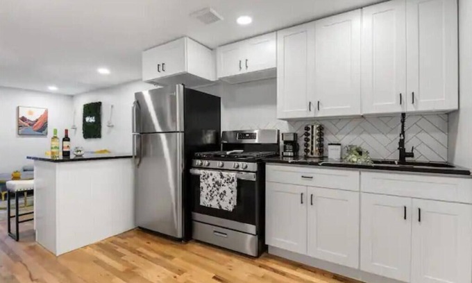 Ocean Hill Apartment | BK Boho: Private Backyard Perfect for Events and Families