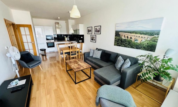 Banska Bystrica Apartment | Stylish BL City View Apartment – 4-Star, Pet-Friendly Stay