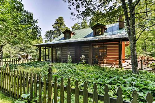 Black Mountain House | Inviting Black Mountain Cabin with Scenic Views & Screened Porch