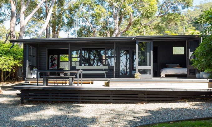 Hyams Beach House | Beachfront Bliss: Black Shack on Hyams with Ocean View