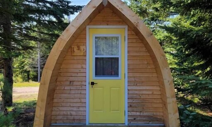 Ingonish House | Cozy Black Spruce Camping Pod with Oceanfront Views