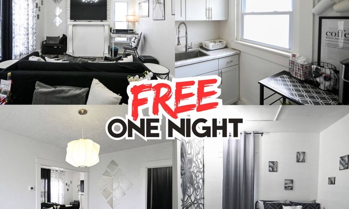 East Cleveland Apartment | Color Me Monochrome: Pet-Friendly Retreat for 8 Guests