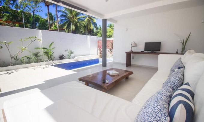 Pipa Apartment | Blanc Residence: 4-Star Retreat with Private Pools & Spa