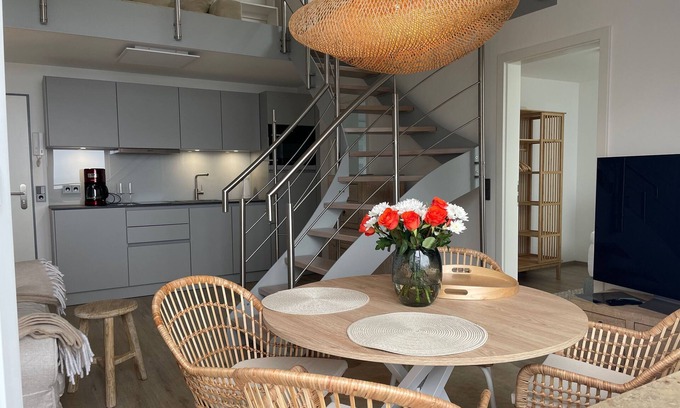 Lubmin Apartment | Oceanfront Bliss at Blaumuschel Sprotte 17 Hotel