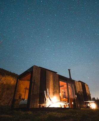 Obersteinbach Cabin | Experience Bleu Minuit L'Arche: Top-Rated with Hot Tub