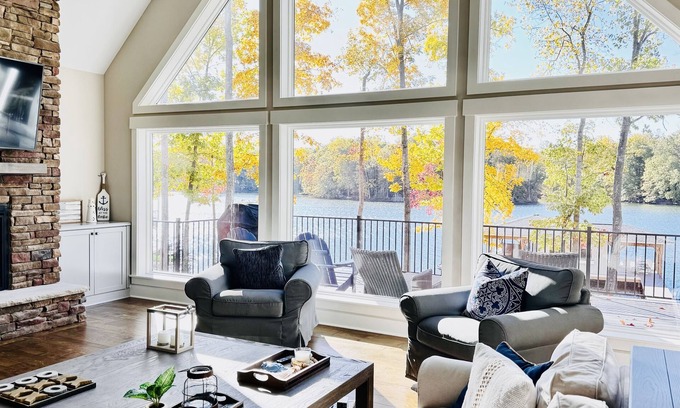Mineral House | Discover Bliss Lake Anna: Waterfront Retreat with Pool & Views