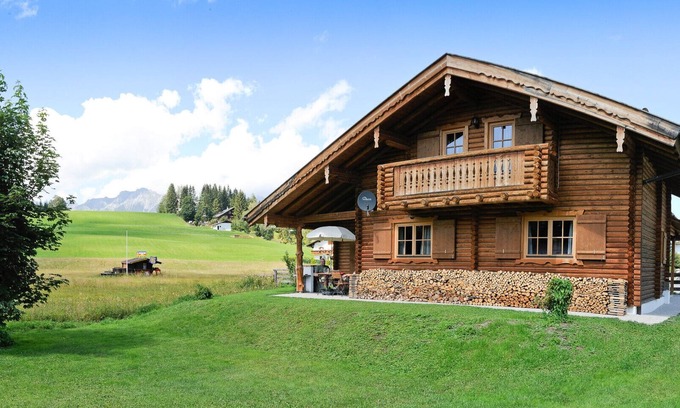 Seefeld in Tirol Cabin | Blockhouse Schwalbennest - At the ski hill