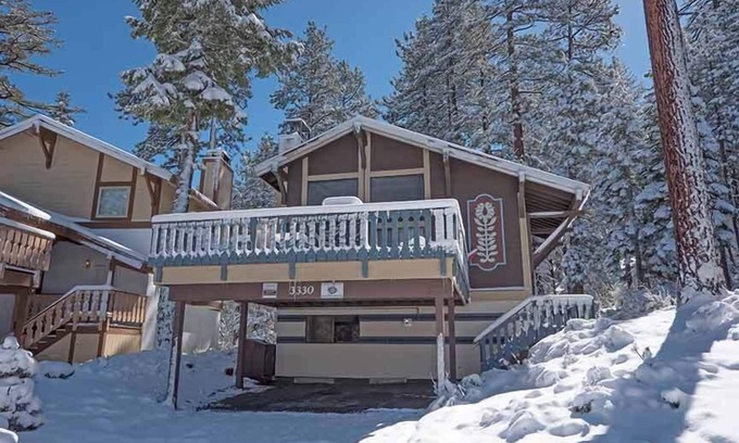 Tahoe Tyrol House | Ideal Getaway Near Heavenly with Sledding and Spa Access