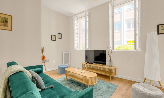 Les Chalets - Saint-Aubin - Saint-Etienne Apartment | Bloom - 12min à pied du Capitole