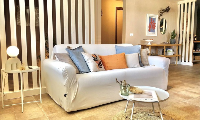 Montesilvano Apartment | Relaxing Blue Apricot Apartment with Hot Tub & Spa Access