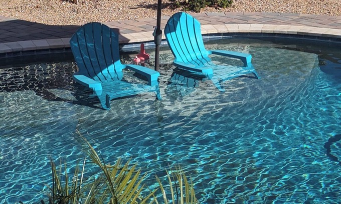 Tartesso House | Pet-Friendly Blue Door Retreat with Private Pool in Buckeye