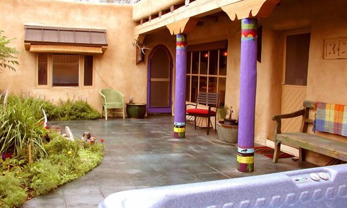 Taos House | Discover Blue Elk Casa: Hot Tub, Enclosed Patio & More!