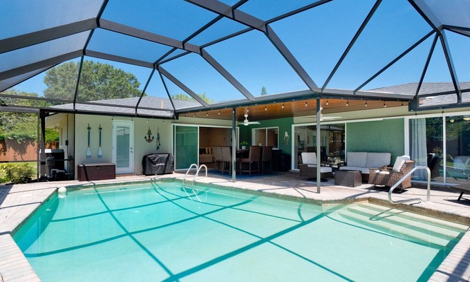 Whitfield House | Blue Haven Getaway: Family-Friendly with Pool & Near Airport