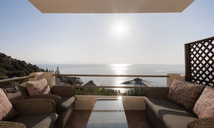 Astros Apartment | Ocean View Suite at Blue Horizon - Pet Friendly & Family Ready