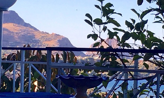 Casteldaccia Hotel | Relax at Blue Island Villa Caterina with Ocean Views & Pool