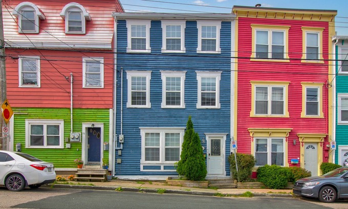 Downtown St. John's House | Discover Blue Jelly Bean: Family-Friendly with Sea Views