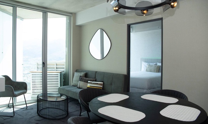 Hospital Apartment | Blue Nun at 29, City Views and Wonderland Vibes!