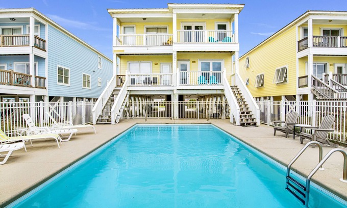 Gulf Shores House | Beachfront Duplex with Pool & Pet-Friendly Comfort
