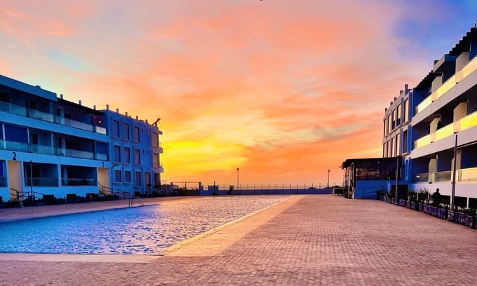 Agadir City Center Apartment | Blue Pearl Aourir - Beachfront Apartment with Amazing Amenities