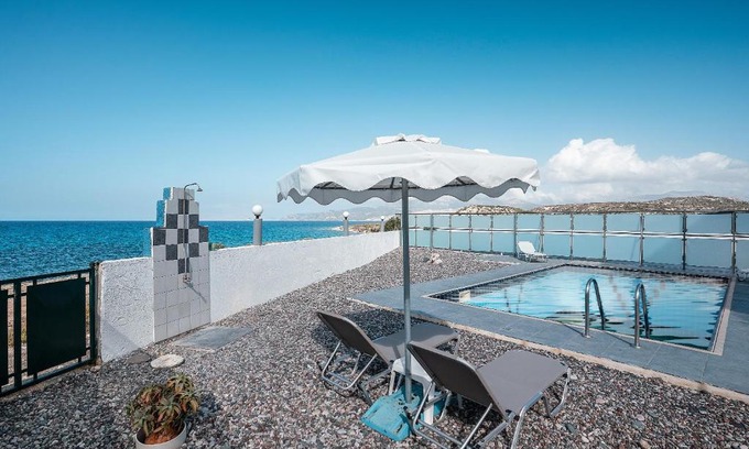 South Rhodes Apartment | Experience Relaxation at Blue Pearl Apolakkia 1 with Ocean Views