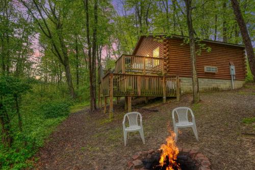 Logan House | Inviting Blue Rose Cabins - Family-Friendly Pine Ridge Retreat