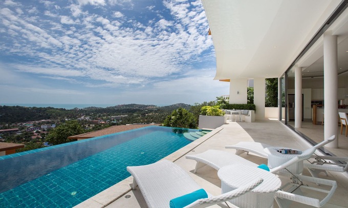 Plai Laem Villa | Ocean View Paradise at Blue Sapphire Hotel