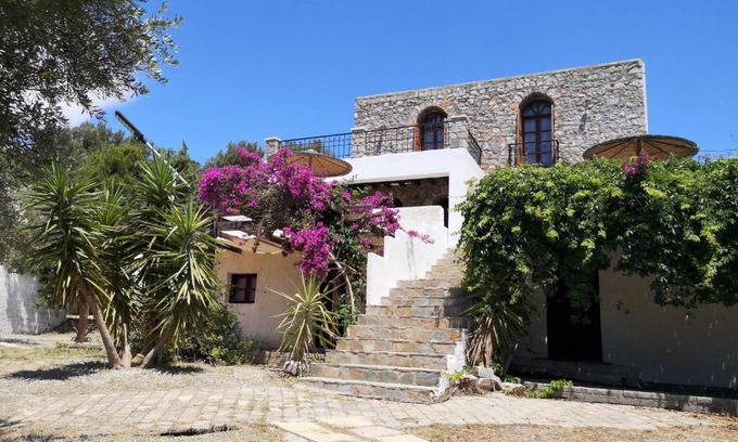 Triopetra House | Discover Blue Stone: Pet Friendly with 10/10 Guest Rating