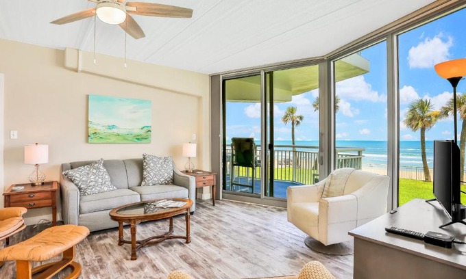 Ocean View Halifax Estates Apartment | Experience Blue Umbrella: Oceanfront Getaway with Pool