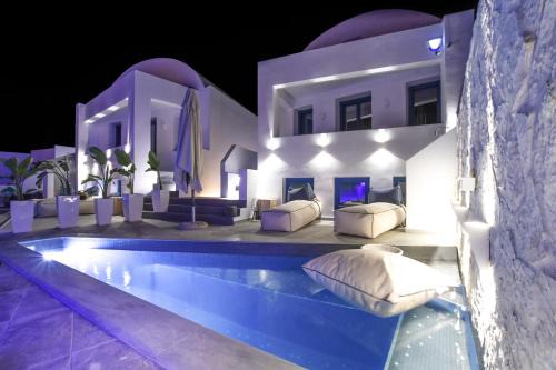 Monolithos Villa | Relax at Blue White Residence: Oceanfront Getaway Awaits
