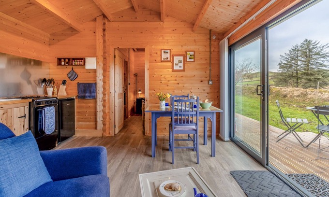 Devils Bridge House | Cozy Bluebell Cabin - One Bedroom Getaway for Two