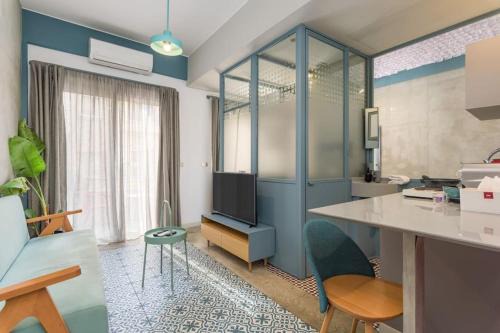 Mar Mikhael Apartment | Discover Blueberry: 1-BR Retreat in Mar Mikhael