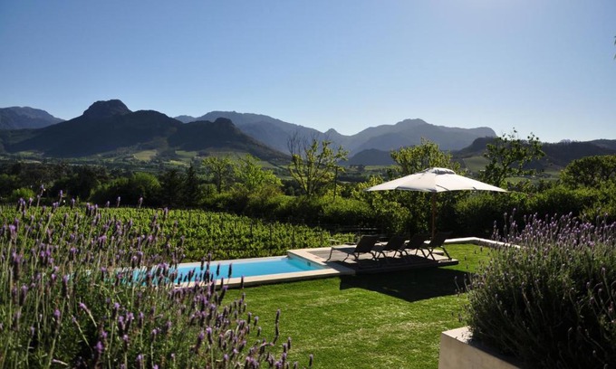 Franschhoek House | Idyllic Blueberry Hill Cottages with Pool and Ocean Views