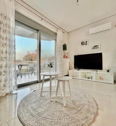 Loutraki Apartment | Discover BlueLine Apartment 4: Pet-Friendly & Family Ready