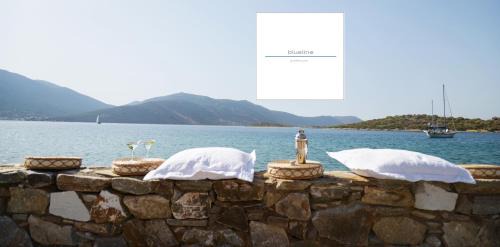 Kymi-Aliveri Apartment | Blueline Guesthouse: Oceanfront Retreat with 9.7 Rating