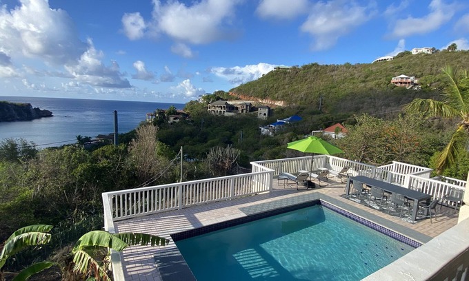Estate Chocolate Hole and Great Cruz Bay House | BlueWater Vista - Family-Friendly Villa with Spectacular Views