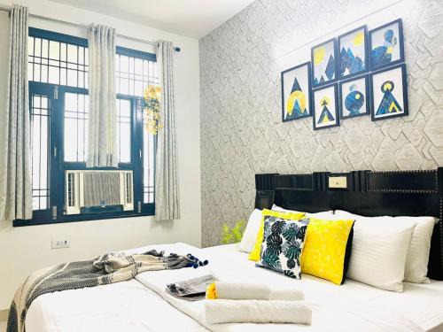 Vaishali Nagar Apartment | Stylish BluO 2BHK Jaipur with Garden, Balcony & Parking