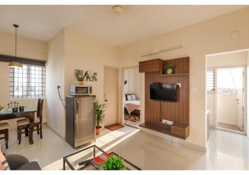 HSR Layout Apartment | Pet-Friendly BluO Park View 1BHK with Terrace Garden