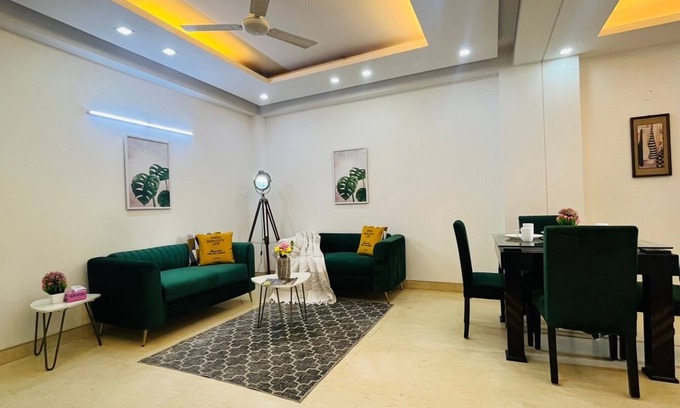 Sainik Farm Apartment | Modern 2BHK at BluO, Perfect for Families & Pets