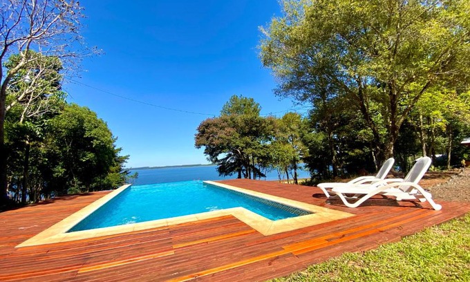 Puerto Libertad Cabin | Pet-Friendly Blusky Lodge with Oceanfront Pool Views